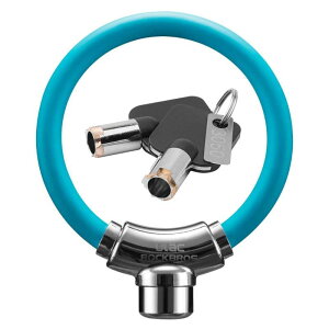 ULAC自転車 鍵 ケーブルロック u字ロック 亜鉛合金 クロスバイク ワイヤーロック バイク ユニーク鍵2本 太さ12mm 高切断対抗 盗難防止 頑丈 3色