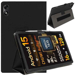 ShellChic �^�u���b�g�P�[�X 8.7�C���` �S�ʕی�J�o�[ �C�菝�h�~�u���b�g�J�o�[�h���h�� ����PU �^�u���b�g �P�[�X �ǂ���G�� CHUWI AuPad �^�u���b�g8.7�C���` �P�[�X ���^�y�� android 15�^�u���b