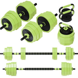 PROIRON �_���x�� �ώ� 20kg/30kg/40kg 2 in 1 /4 in 1 2�Z�b�g �R�l�N�V�����E�`���[�u�i�����p�V���t�g�jdumbbell �Ńo�[�x���ɂ��Ȃ��_���x�� �z�[���W�� �؃g���[�j���O�ƃE�F�C�g���t�e�B��