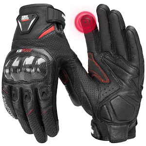 KEMIMOTO �o�C�N �O���[�u �r�v �I�[�g�o�C�O���[�u �f�� ���� �o�C�N�p �O���[�u �X�}�z�Ή� �����Y ���f�B�[�X �t�ďH�~ ���]�� �A�E�g�h�A �ϏՌ� �ϗp�� M-XL