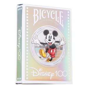 Bicycle Disney �~�b�L�[�}�E�X�ɃC���X�p�C�A���ꂽ�u���b�N�ƃS�[���h�̃g�����v�B