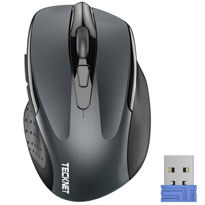 �e�b�N�l�b�g �}�E�X ���� ���C�����X �}�E�X �G���S�m�~�N�X 2.4GHz�ڑ� 6�{�^�� 5�i�KDPI�ؑ� �ő�2600DPI 24�����d�r���� USB���V�[�o�[ PC/Mac/Windows�Ή�