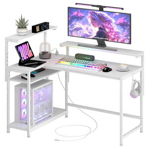 �y���j�^�[��1�t���E�I�������߁E���E�ݒu�\�zLunarLight PC�p�\�R���f�X�N ��110×���s��80×����72cm �e�����[�N L�^�f�X�N�E���E�g�݊������R ���j�^�[��̍���7�i�K���߁i12�`36cm�Ή��j