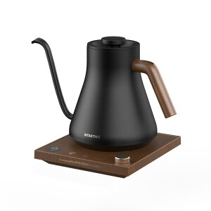 intasting �d�C�P�g�� �R�[�q�[ 1°C�P�ʂ̉��x���� �R�[�q�[ �P�g�� �׌��h���b�v 1200W�������� 2���ԕۉ� LED�\���p�l�� �d�C�|�b�g �h���b�v �|�b�g �󕰂��h�~ �R���p�N�g0.9L �N���X�}�X �V�N