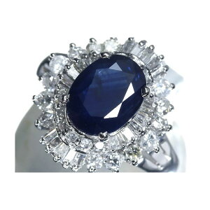 Sapphire VRTt@CA 嗱2.00ct ㎿_Ch v1.00ct Pt900 O \[eBOt 12 _C w