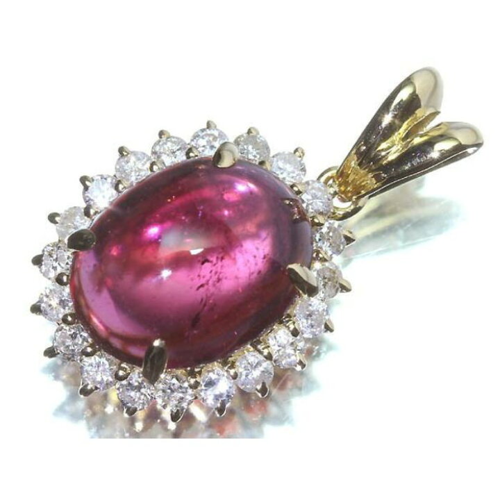 楽天市場】≪Rubellite≫ ルベライト 大粒2.6ct ダイヤモンド K18 高級 