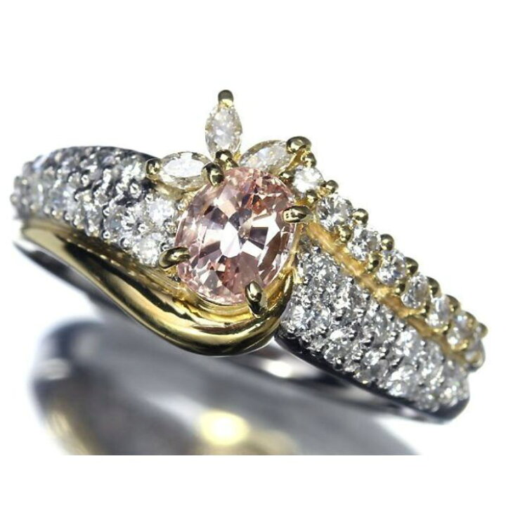楽天市場】≪Sapphire≫ パパラチャサファイア 0.657ct ダイヤモンド 