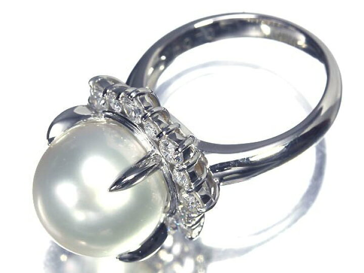 楽天市場】≪Pearl≫ 白蝶真珠 大粒約11.8mm珠 ダイヤモンド 0.78ct 