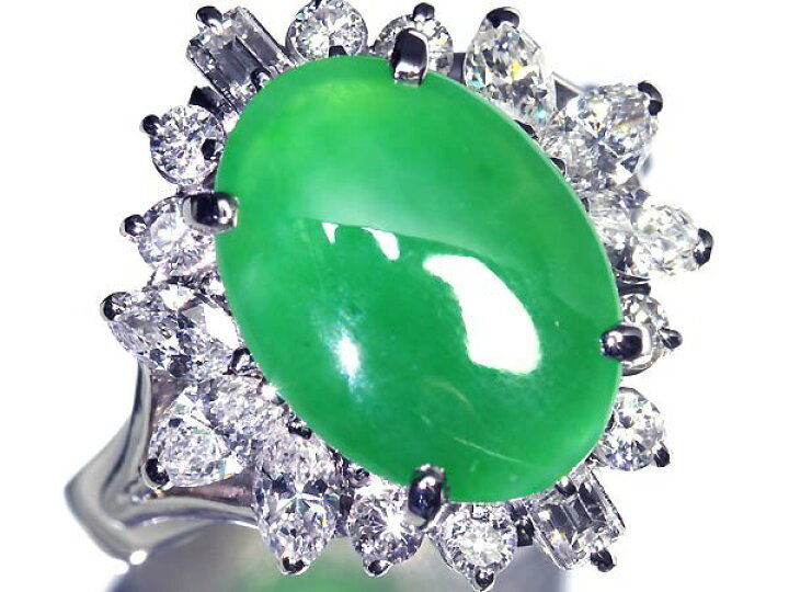 楽天市場】≪Jade≫ 樹脂含浸なし！！ 天然翡翠 大粒2.48ct 