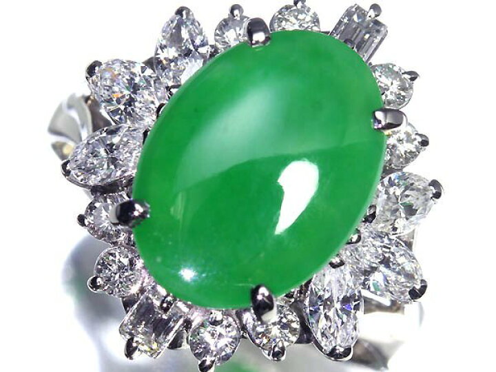 楽天市場】≪Jade≫ 樹脂含浸なし！！ 天然翡翠 大粒2.48ct 