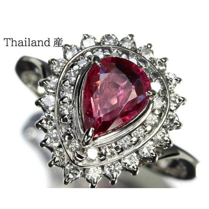 楽天市場】《Ruby》 艶やかな輝き!! タイ産 ルビー 大粒1.13ct  