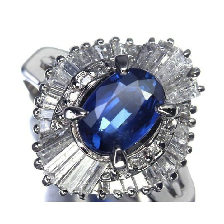 楽天市場】≪Sapphire≫ サファイア 大粒1.22ct!! ダイヤモンド 総計 
