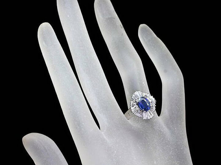 楽天市場】≪Sapphire≫ サファイア 大粒1.22ct!! ダイヤモンド 総計 
