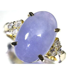 Jade ܐZȂ VRx_[Ő 嗱6.454ct _Ch K18 O _C 13.5O w