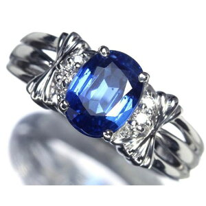 sSapphiretN₩u[! Tt@CA 嗱1.86ct _Ch K18WG O _C 12O w