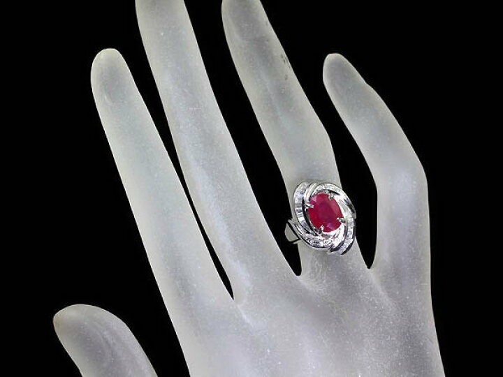 楽天市場】≪RUBY≫ 艶やかレッドカラー! 上質ルビー 大粒2.21ct 
