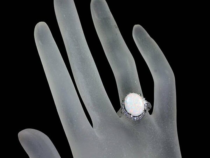 楽天市場】≪opal≫ 華やかな遊色! オパール 大粒2.95ct! ダイヤモンド 