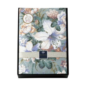 【送料無料・包装無料・のし無料】ダウン50%入り 羽毛肌掛けふとん ブルー BUF-1202(A3)