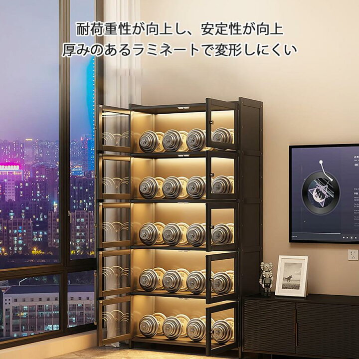 楽天市場】ウイスキー ワインバーキャビネット お酒収納ラック 自立式 
