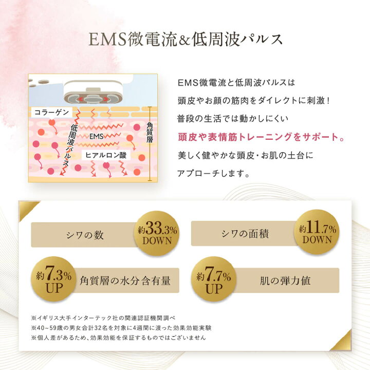 楽天市場】[正規代理店・1年保証][限定ポイント10倍]EMS 美顔器 