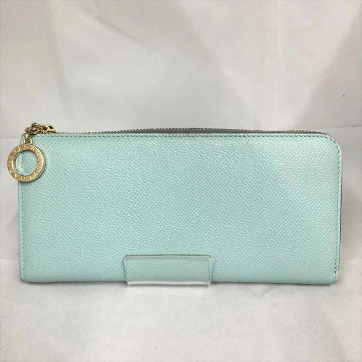 楽天市場】▽▽【中古】BVLGARI ブルガリ 長財布 エメラルドグリーン 