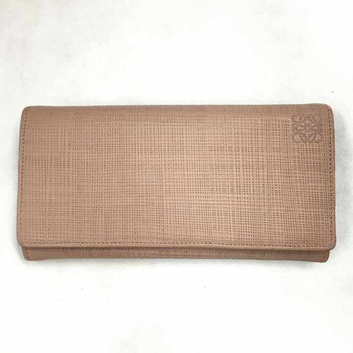 楽天市場】▽▽【中古】LOEWE ロエベ リネン コンチネンタルウォレット 