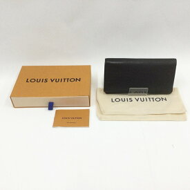 〇〇【中古】Louis Vuitton　ルイヴィトン　長財布　ポルトフォイユブラザ　タイガ　アカジュー　M32838