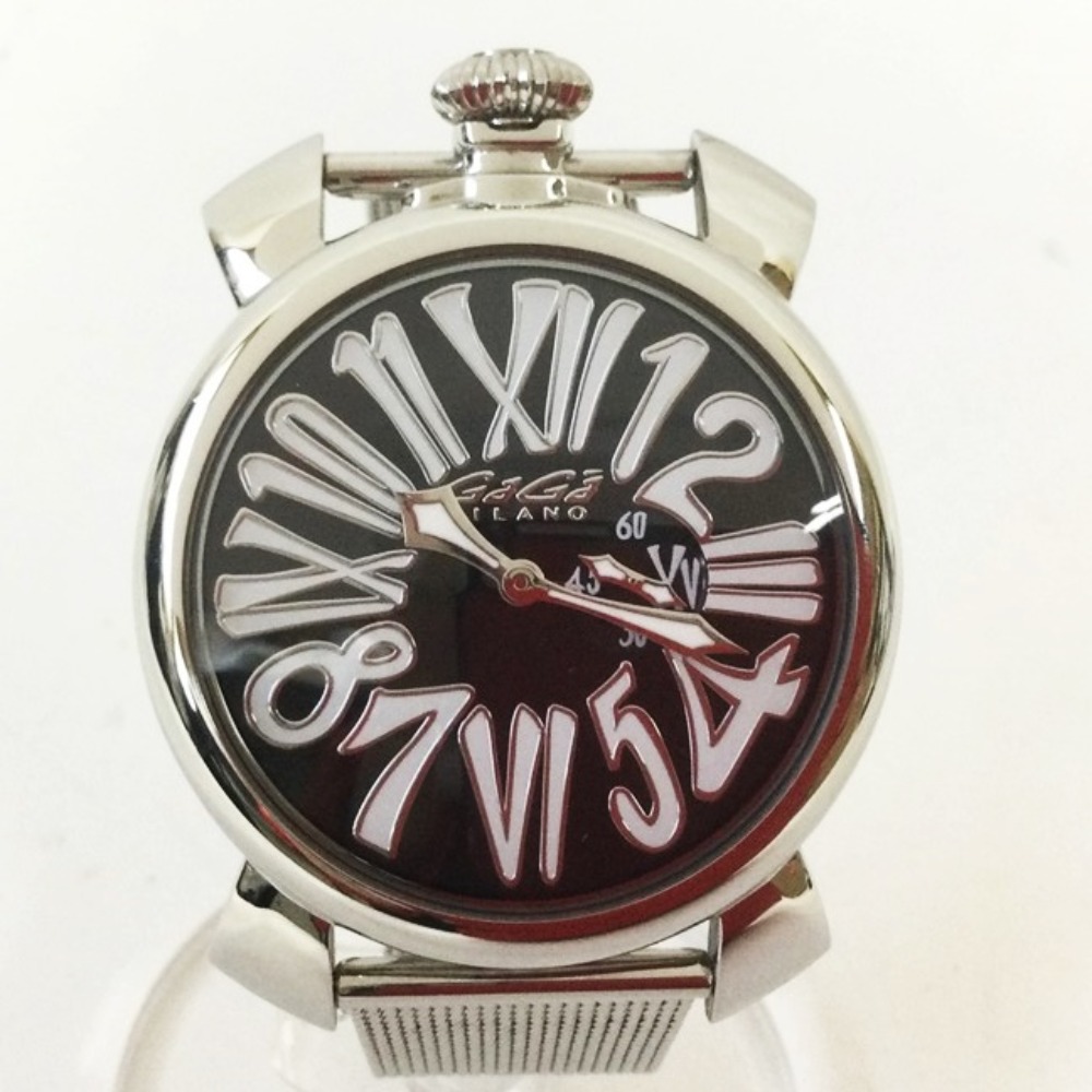 〇〇【中古】GAGA Bランク 5080.2 ガガミラノ MILANO メンズ腕時計