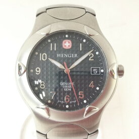 〇〇【中古】WENGER 腕時計 260.0497 シルバー Bランク