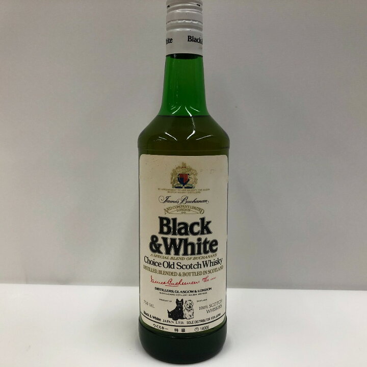 楽天市場】□□【中古】black&white ブラックアンドホワイト スコッチ  