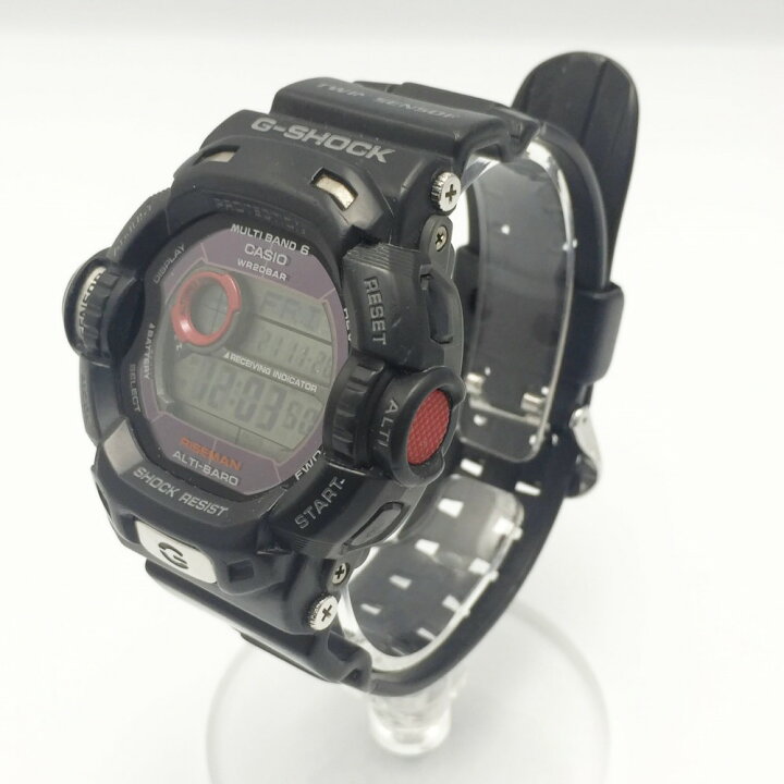 楽天市場】【中古】CASIO カシオ G-SHOCK ライズマン GW-9200J-1JF 