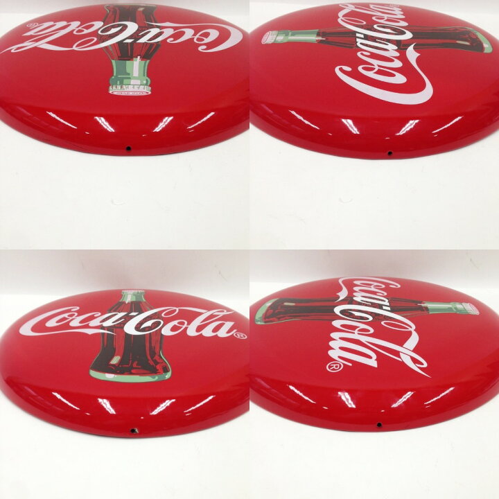 楽天市場】〇〇【中古】 コカ コーラ 直径 約50cm ホーロー看板 丸看板 