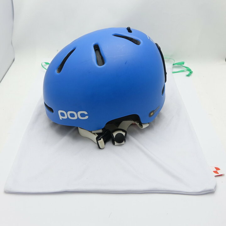 楽天市場】◇◇【中古】POC ポック ヘルメット 凹みあり ブルー 一部 