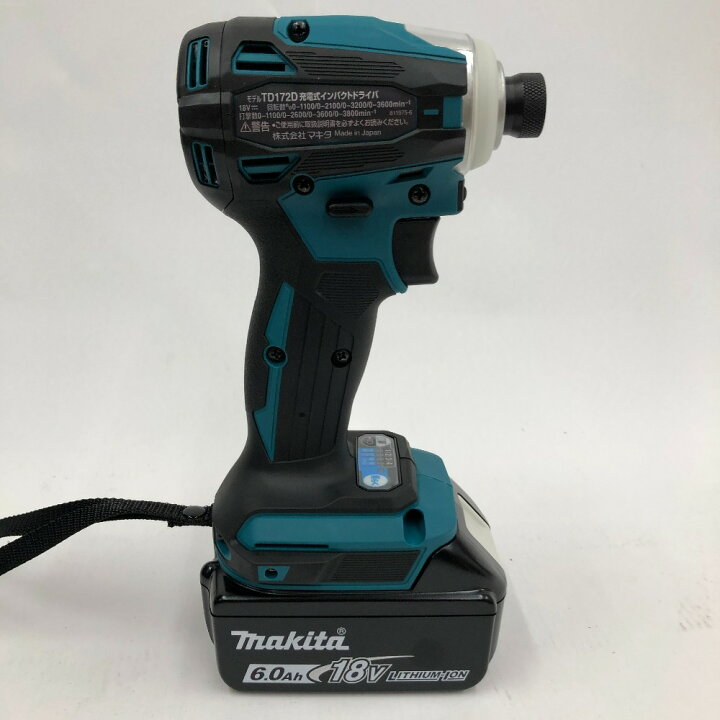 □□【中古】MAKITA マキタ インパクトドライバー 18V TD172DRGX Sランク | リサイクルビッグバン楽天市場店