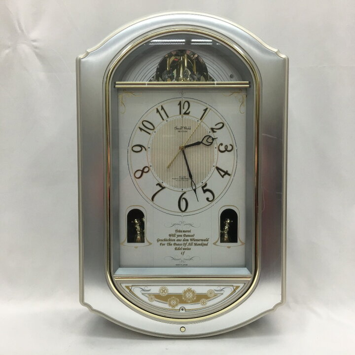 楽天市場】▽▽【中古】 RHYTHM リズム時計工業 small world スモール 