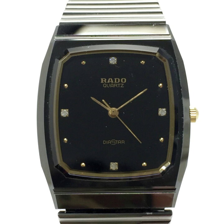 楽天市場】【中古】RADO ラドー ダイヤスター 4Pダイヤ 132.9504.3  