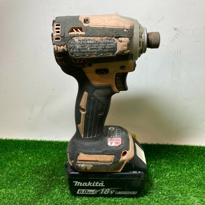 楽天市場】**【中古】MAKITA マキタ 充電式インパクトドライバ 18V/6 