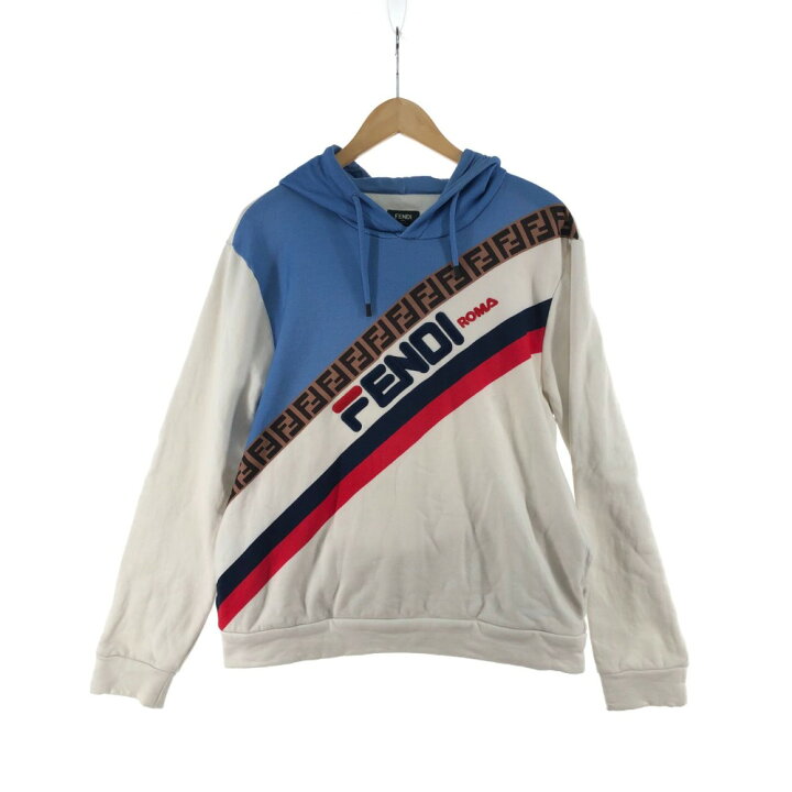楽天市場】〇〇【中古】FENDI フェンディ メンズ パーカー FILAコラボ  