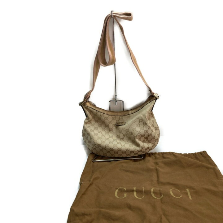 楽天市場】□□【中古】GUCCI グッチ GGキャンバス ショルダーバッグ