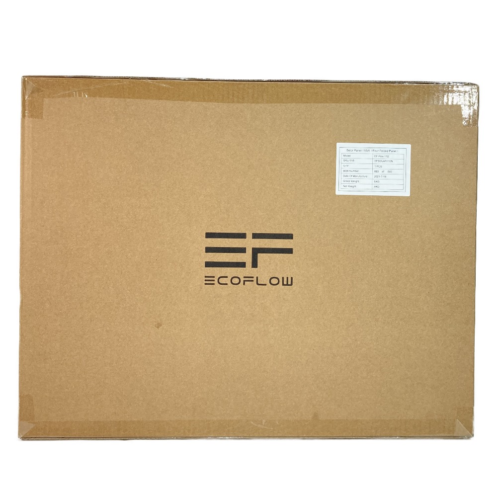 ◎◎ ECOFLOW エコフロー ソーラーパネル 110W EF-Flex-110 EFSOLAR110N Nランク