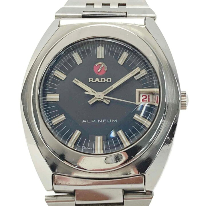楽天市場】【中古】RADO ラドー ALPINEUM アルピニウム ネイビー 自動 