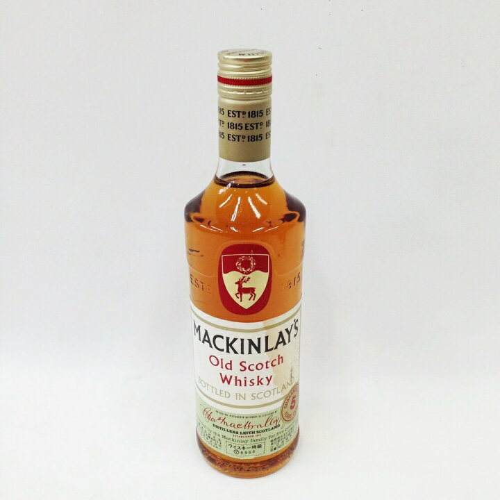 楽天市場】〇〇【中古】 マッキンレー MACKINLAY`S 5年 ウイスキー 