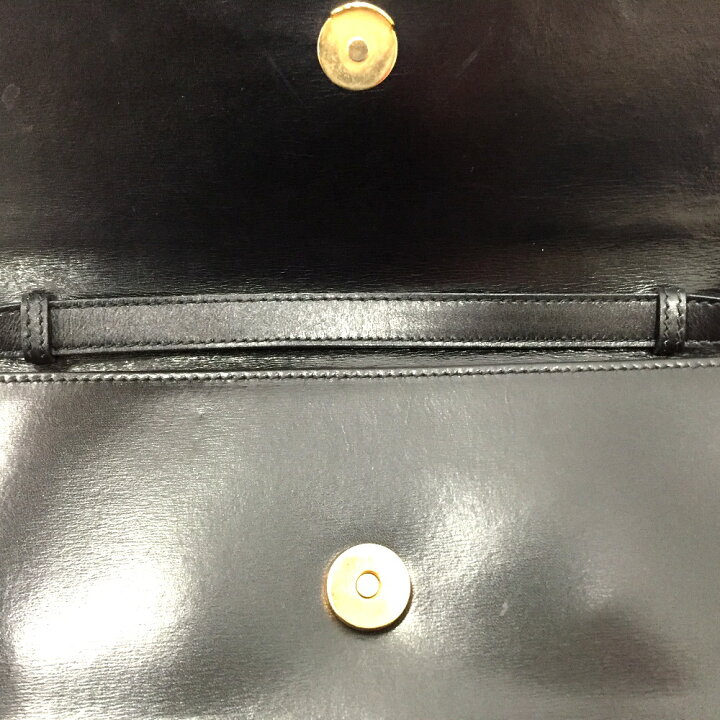 楽天市場】△△【中古】CELINE セリーヌ サークルロゴ レザー 