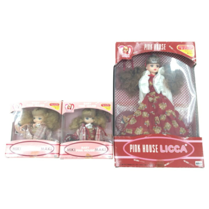楽天市場】▽▽【中古】タカラ ピンクハウス リカちゃん ミキちゃん 