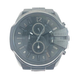 〇〇【中古】DIESEL ディーゼル マスターチーフ クロノグラフ 腕時計 DZ-4180 ブラック Bランク