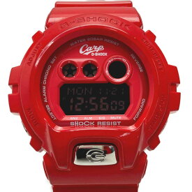 ☆☆【中古】CASIO カシオ G-SHOCK 広島カープ 2017年 GD-X6900CARP17-4JR レッド 限定品 クォーツ メンズ 腕時計 Bランク