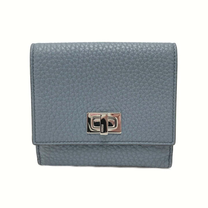 楽天市場】【中古】FENDI フェンディ ピーカブー 2つ折り財布 