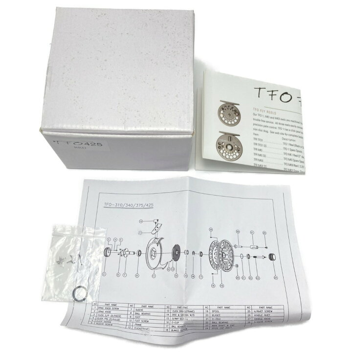 楽天市場】【中古】TFO ラージ アーバー TFO 425 フライリール 箱付き  