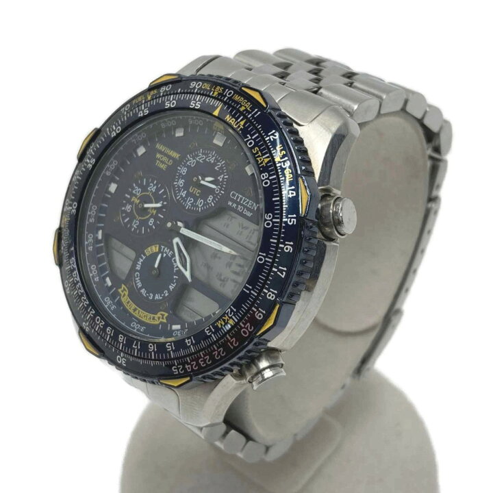 楽天市場】【中古】CITIZEN シチズン プロマスター ナビホーク ブルー  