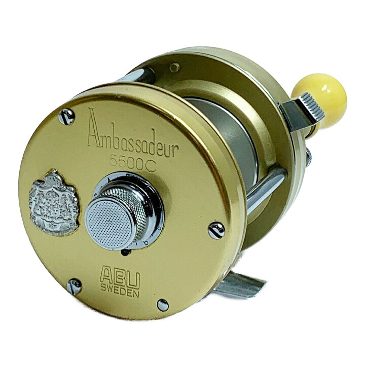 楽天市場】【中古】ABU アンバサダー 5500C クラシックゴールド 080009 